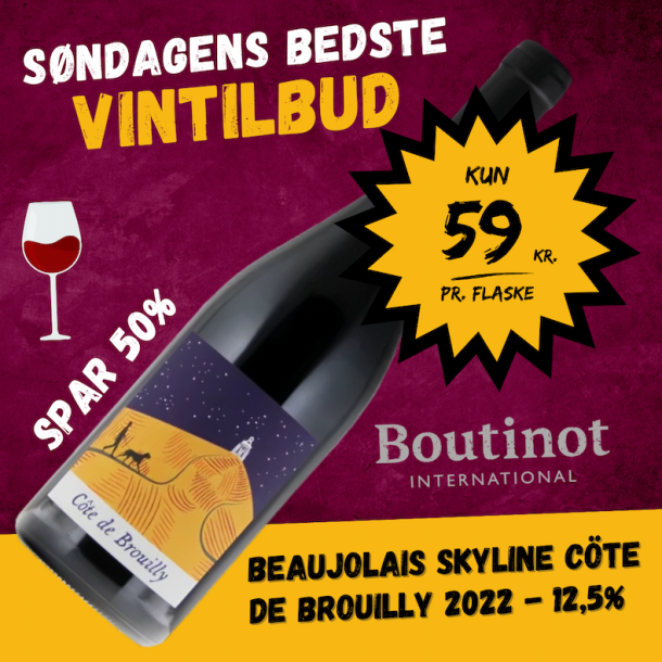 Beaujolais cru Skyline Cte de Brouilly 2022 12,5%