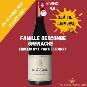 Famille Descombe Grenache 2022 75 cl. 15%