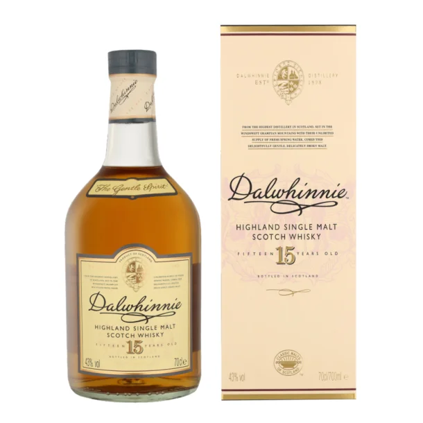 Dalwhinnie 15 rs Highland Single Malt Scotch Whisky 70 cl. - 43%