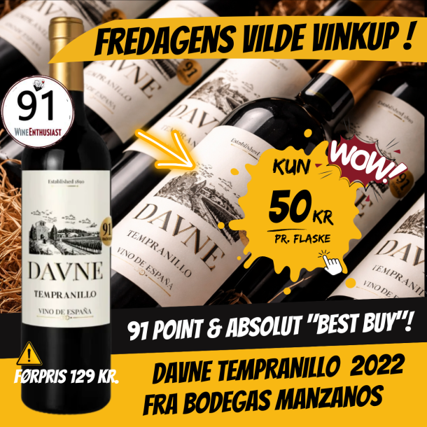 Davne Tempranillo 2022 13%