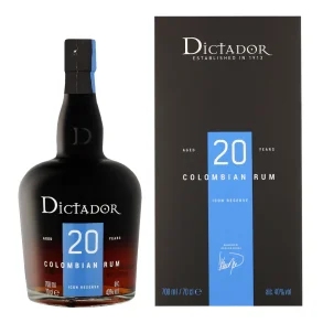 Dictador Colombian Rum 20 rs Icon Reserve 70 cl. - 40%