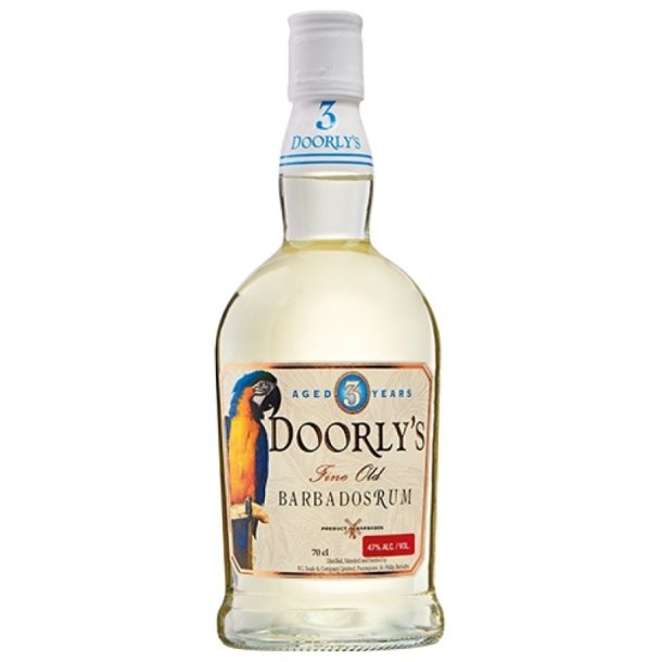 Doorly's Fine Old Barbados White Rom 3 rs 70 cl. 47%