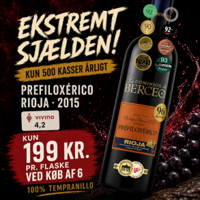 La Dominios Berceo Prefiloxerico Rioja 2015 14%