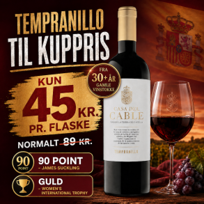 Casa del Cable Tempranillo 2021 13,5%