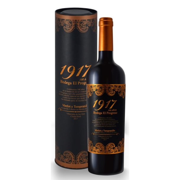 1917 Edicion Limitada Merlot & Tempranillo 75 cl. - 14%