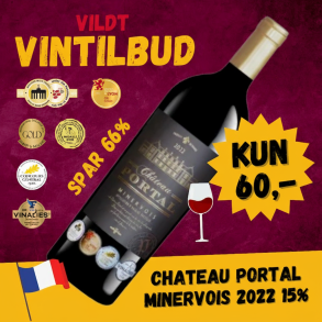 Chateau Portal Minervois 2022 15%