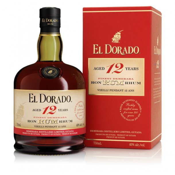 El Dorado 12 års Old Rum 70 cl. - 40%