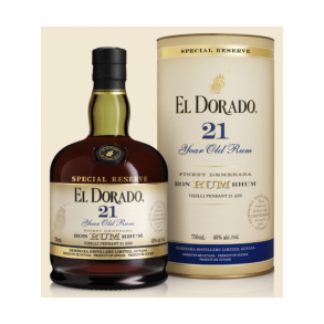 El dorado Rum 21 rs 70 cl.