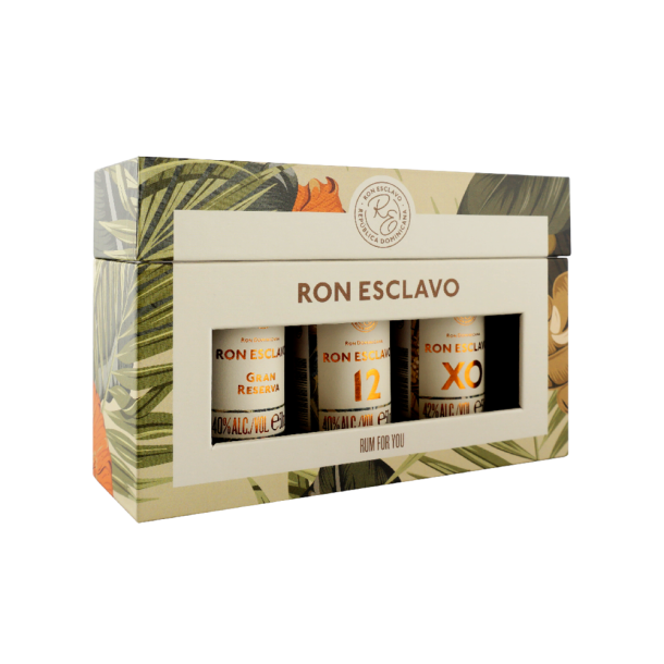 Ron Esclavo Giftbox 3 x 5 cl. 