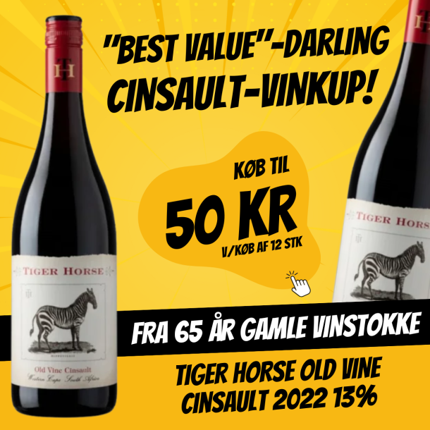 Tiger Horse Old Vine Cinsault 2022 13%