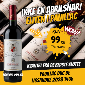 Pauillac Duc de Lissandre 2023 14%