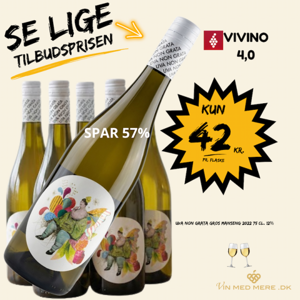 Uva non Grata Gros Manseng 2022 75 cl. 12%