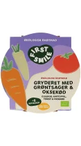First Smile Grøntsager & oksekød mos 190 g fra 8 mdr.