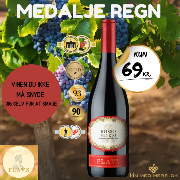Flavs Rosso Veneto 2019 75 cl. 14%