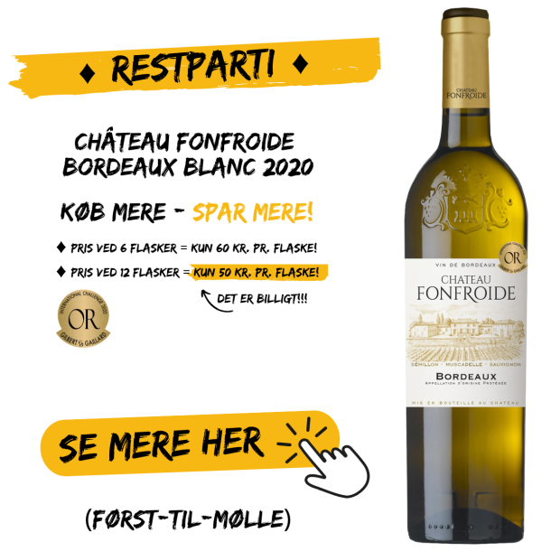 Chteau Fonfroide Bordeaux Blanc 2020 - RESTPARTI