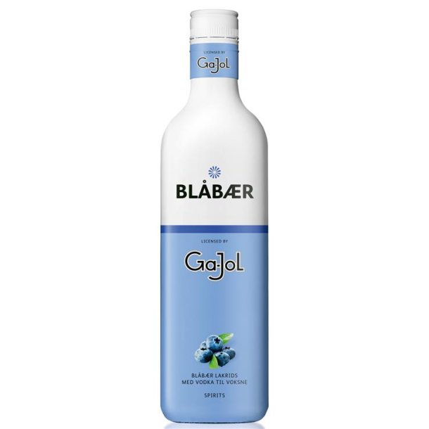 Gajol Blåbær Vodka Shot 70 cl. - 30%