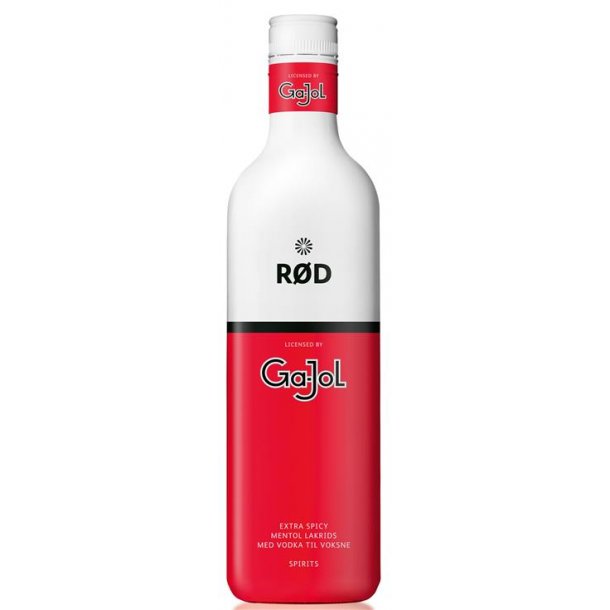 Rød Gajol Vodka Shot 70 cl - 30%