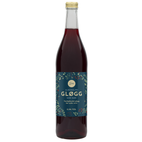 Gestus rød Gløgg med bær alkoholfri 70 cl. 0,0%