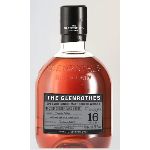 The Glenrothes 16 rs 2004 single cask nr. 6095 70 cl. - 58,7%