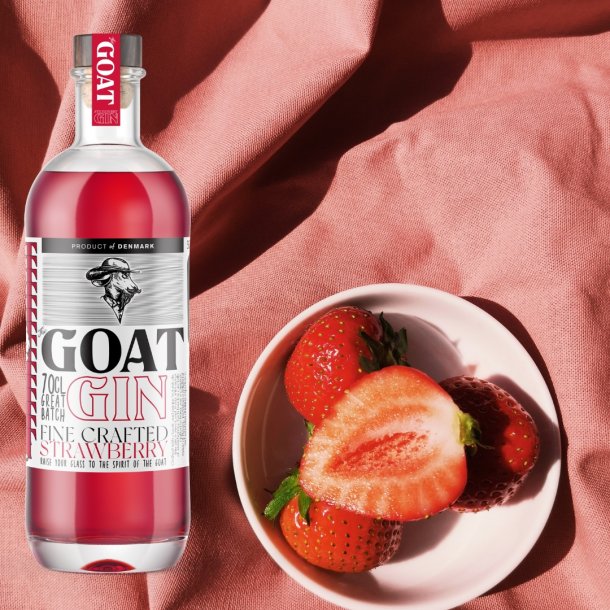 The GOAT Strawberry Gin 37,5% - 70 cl.