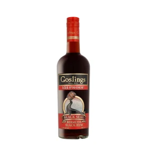 Gosling's Black Seal Rum 151 Proof 70 cl.  75,5%