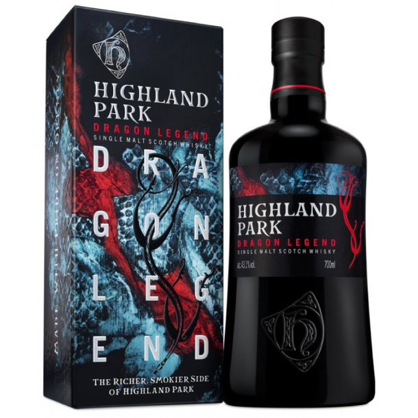 Highland Park Dragon Legend Single Malt Whisky 70 cl. - 43,1%
