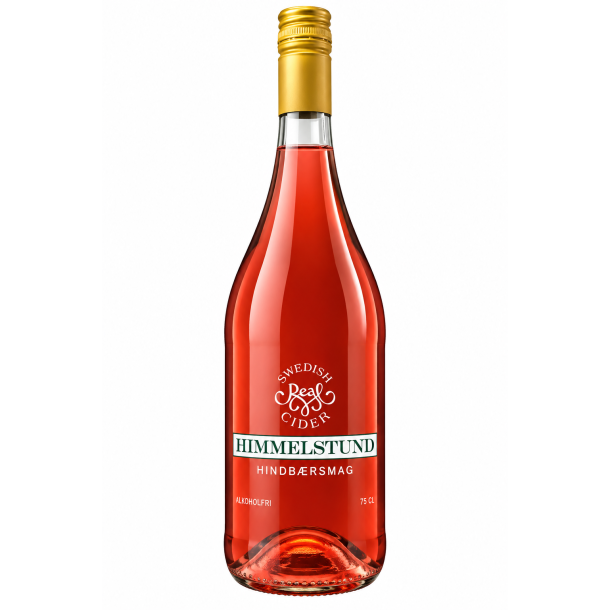 Himmelstund Hindb�r Cider alkoholfri 75 cl. 0,0%