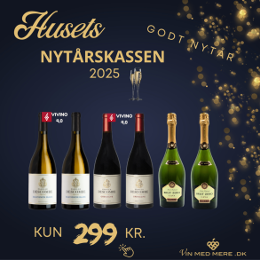 Nytrskassen 2025 - 6 flasker RIGTIG dejlig vin