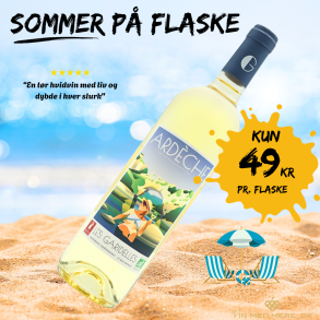 Ardeche Garidelles Blanc 2023 75 cl. 13,5%