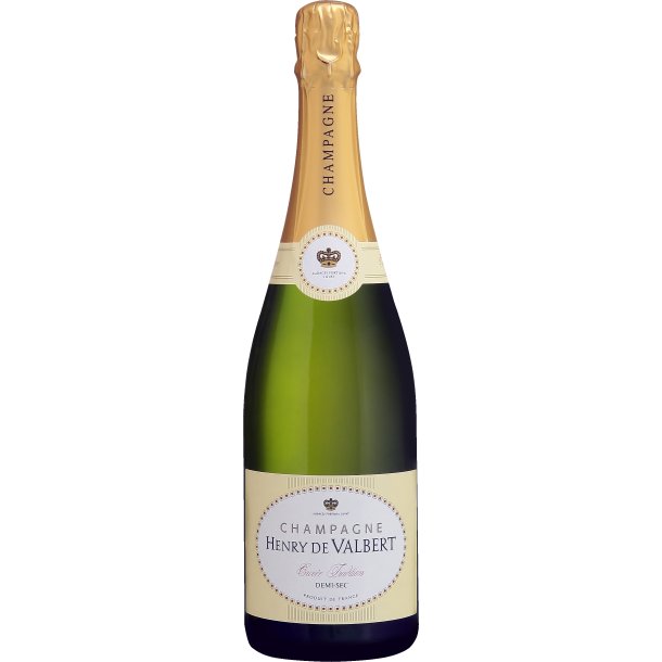 Champagne Henry de Valbert Cuvée Demi Sec 75 cl. - 12% 