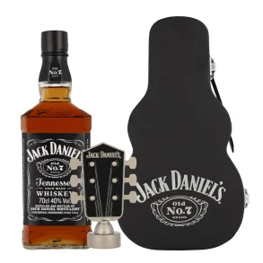 Jack Daniels Old No. 7 Whiskey 70 cl.+ Guitar 40%