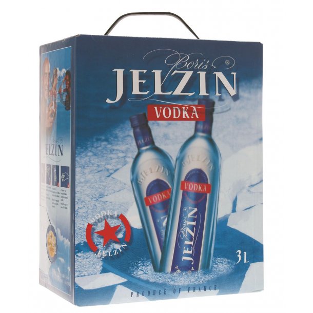 Jelzin Vodka BiB 3 L. - 37,5%