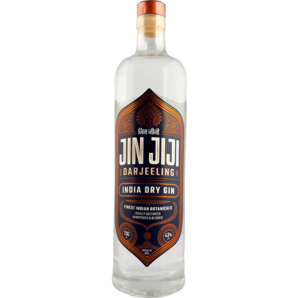 Jin JiJI Darjeeling Gin Peak Spirits India 43% 70 cl.