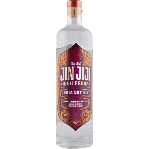 Jin JiJi High Prof Gin Peak Spirits India 57% 70 cl.