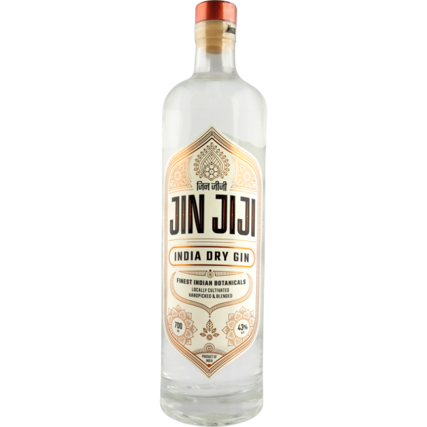 Jin JiJi India Dry Gin Peak Spirits India 43% 70 cl.