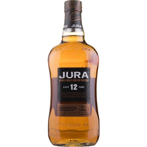 Jura 12 Years Old Single Malt Scotch Whisky 70 cl. - 40%