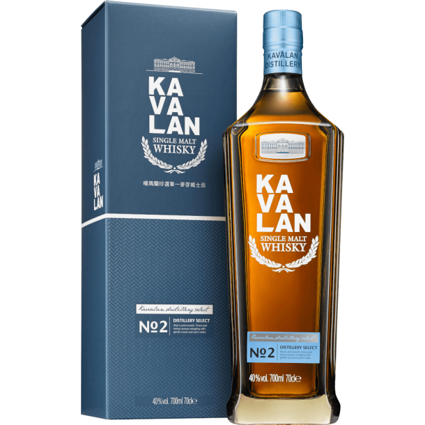 Kavalan Distillery Select NO 2 Whisky 70 cl. - 40%
