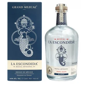 La Escondida Grand Mezcal Blanco 100% Agave 70 cl. 40%
