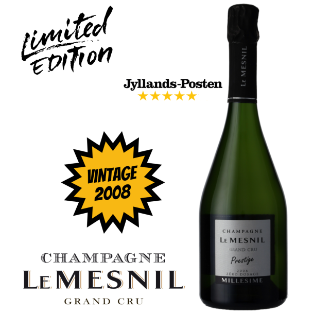 2008 Champagne Le Mesnil Prestige Blanc de Blancs Grand Cru Dosage Zero 75 cl.