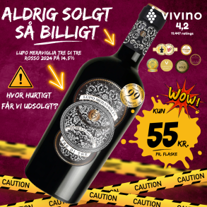 Lupo Meraviglia Tre di Tre Rosso 2024 14,5% 