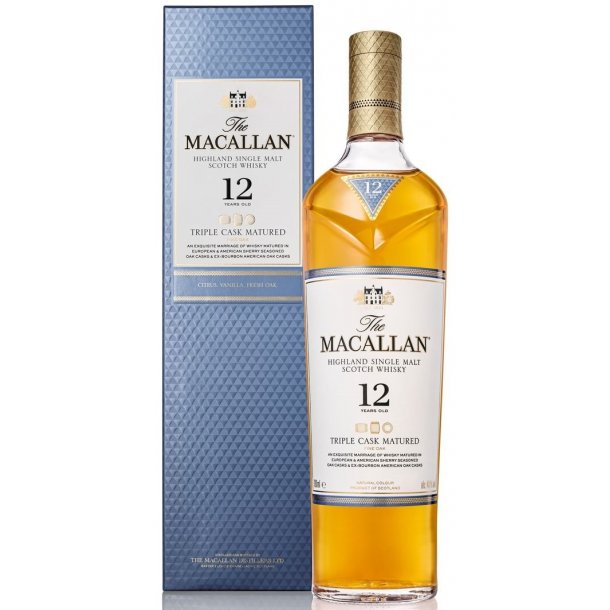 Macallan Triple Cask 12 års Whisky - 40%