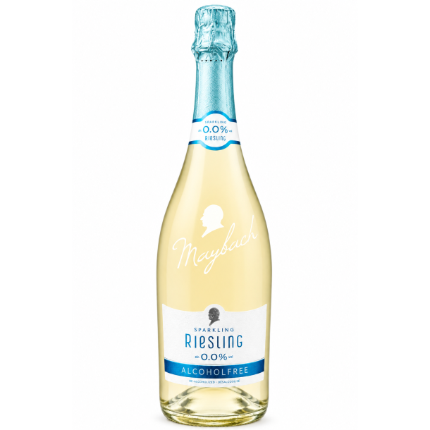 Maybach Sparkling Riesling alkoholfri 0,0% 75 cl.