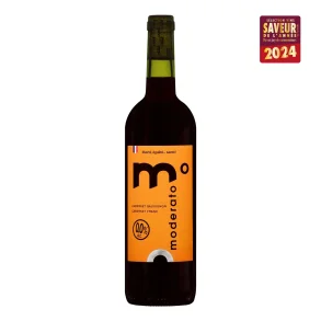 Moderato Cab. Sauvignon Cab. Franc  alkoholfri rødvin 0,0% 75 cl.