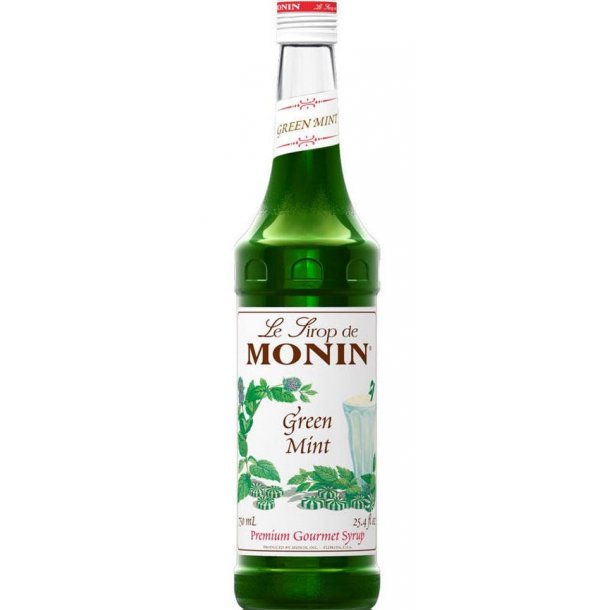 Monin Green Mint Sirup 70 cl.
