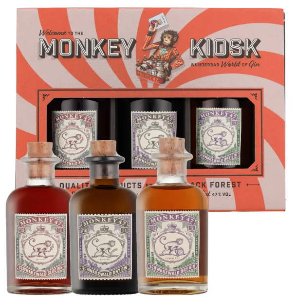 Monkey 47  Gin sæt 3 x 5 cl. 