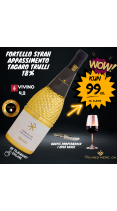 Fortello Syrah Appassimento TAGARO Trulli 18% + proptrækker