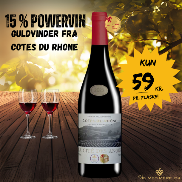 Cotes du Rhone Cite des Anges 2023 15%
