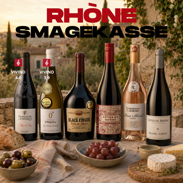 RH�NE - Smagekasse - 6 flasker