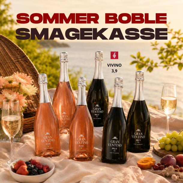 Sommerens bobler - Smagekasse - 3 x 2 flasker