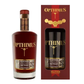 Opthimus Rom Malt Whisky Finish 25 r 70 cl. - 43%